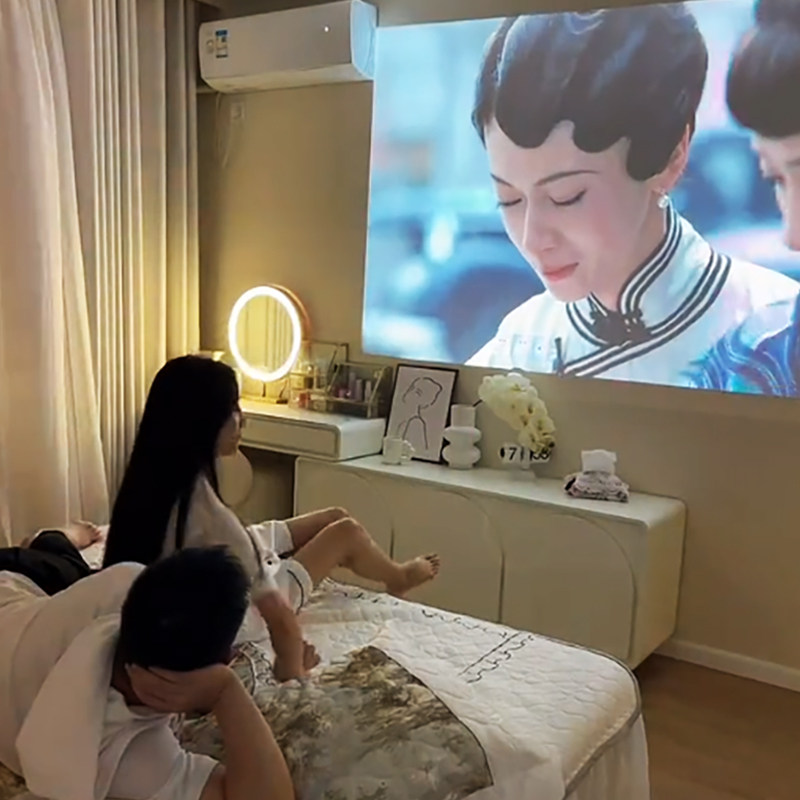 konka h4家用卧室智能超高清投影仪 康佳投影投影机