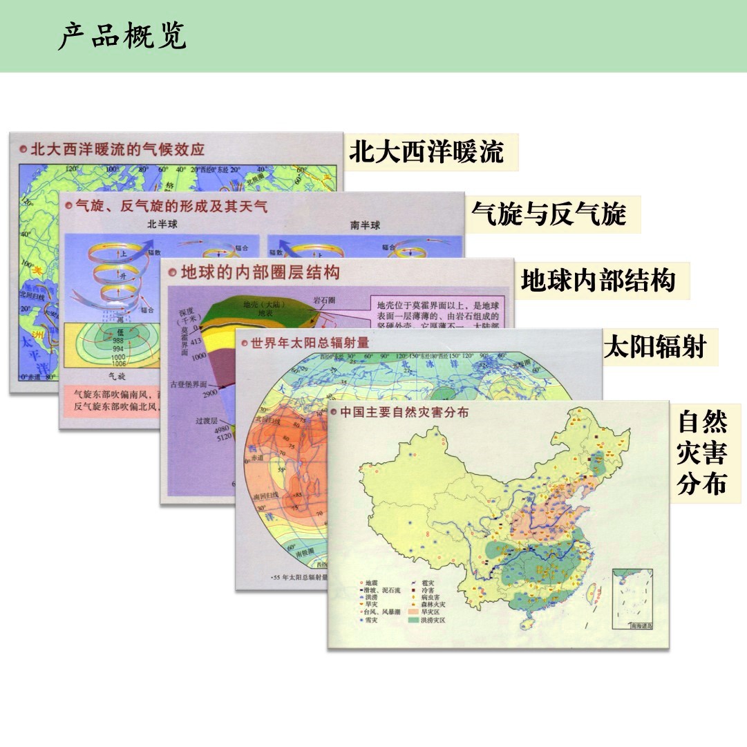 D276高中地理地图教学图册中学地理图册参考地图册地图电子版 - 图3