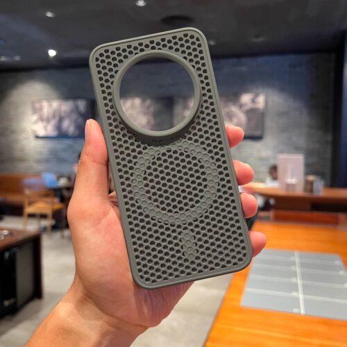 超级散热蜂窝气孔游戏充电不会发热x300适用vivoX200promini磁吸findx8/X9手机壳X100sPro一加Ace5新1+防摔OP - 图0