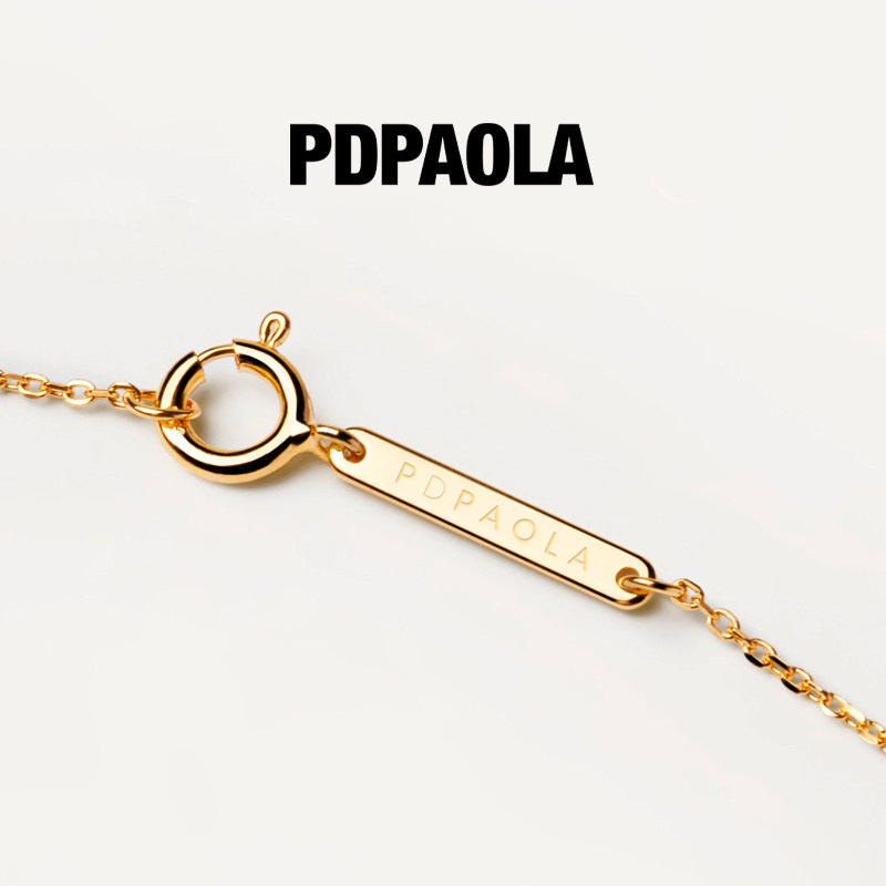 pdpaola宝石纯银925镀女mana项链 PDPAOLA海外项链