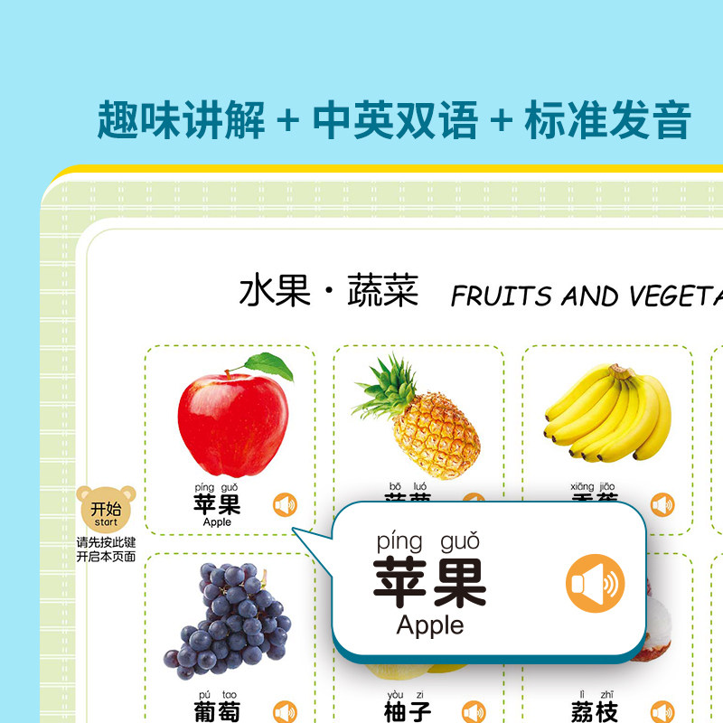 会说话的早教有声书双语启蒙早教机儿童点读发声学习机0-3岁玩具,淘宝优惠券,粉丝福利购,淘宝优惠卷