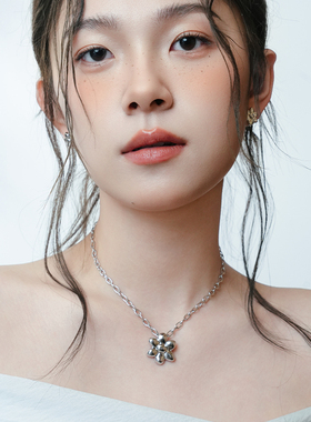 EOLO「霁」花朵项链女