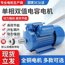 German import single-phase motor 220V small two-phase 0751 0751 11 52 234KW full copper asynchronous motor