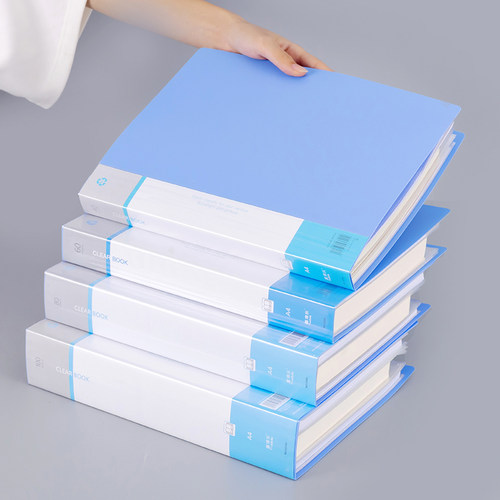 文件夹试卷收纳夹透明插页夹A4收纳整理夹乐谱夹办公用品资料夹透明多层插页袋学生用活页试卷夹文件收纳册厚 - 图3