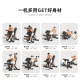 Multifunctional adjustable fitness dumbbell bench
