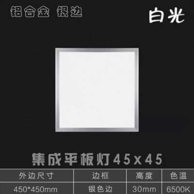 集成吊顶300x450led面板灯600x1200led平板灯石膏板嵌入式工程灯 - 图2