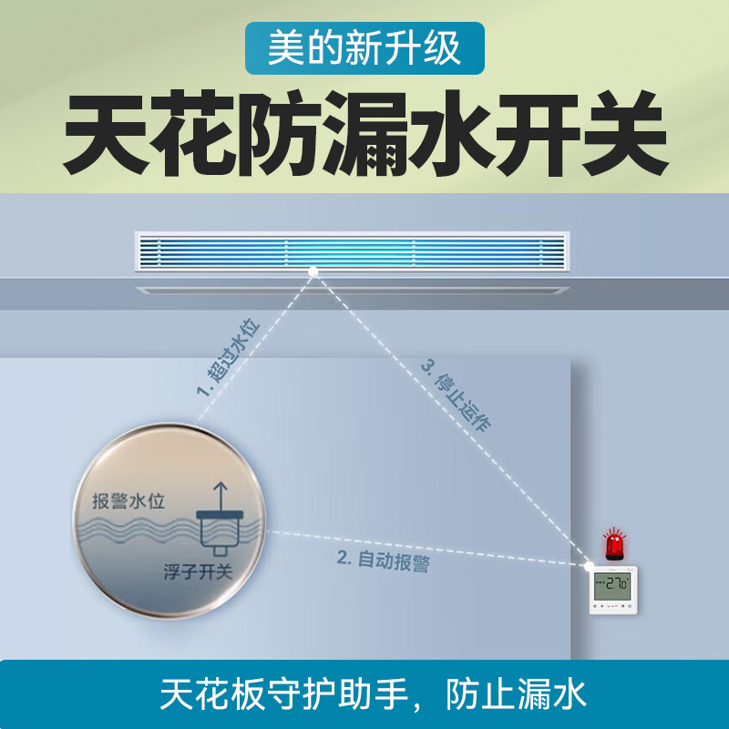 美的中央空调一拖四风管机家用一拖三 MDS星光星光Pro多联机-图2