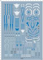 64699-A4813 64699-A4813 PG 00R Sea Old Sichuan game-colored gd water sticker gundam decal2