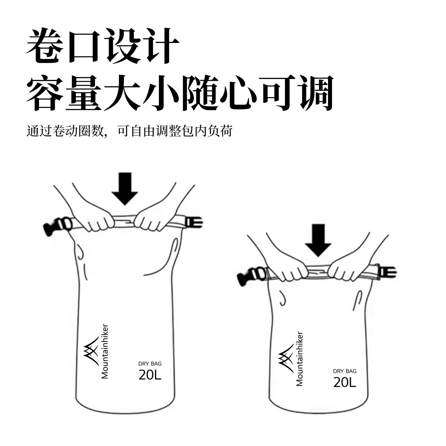 山之客溯溪包漂流防水袋干湿分离海边户外露营游泳潜水背包收纳袋,淘宝优惠券,粉丝福利购,淘宝优惠卷