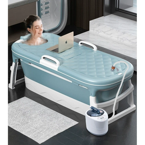 Складная большая ванна для всего тела для купания для домашнего использования, увеличенная толщина