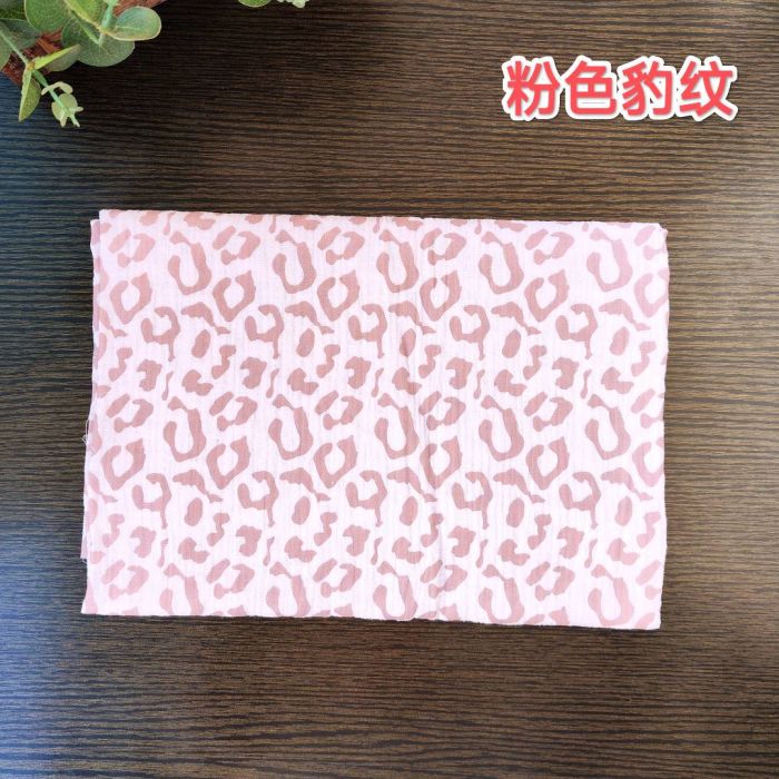 全棉双层泡泡纱布起皱纱布宝宝衣服睡袋浴巾布料面料代加工 - 图2