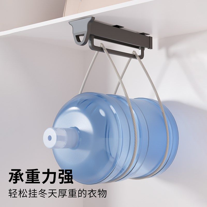 浅衣柜挂衣杆柜内衣橱o顶装纵向竖向抽拉式伸缩衣架杆柜子薄柜衣,淘宝优惠券,粉丝福利购,淘宝优惠卷