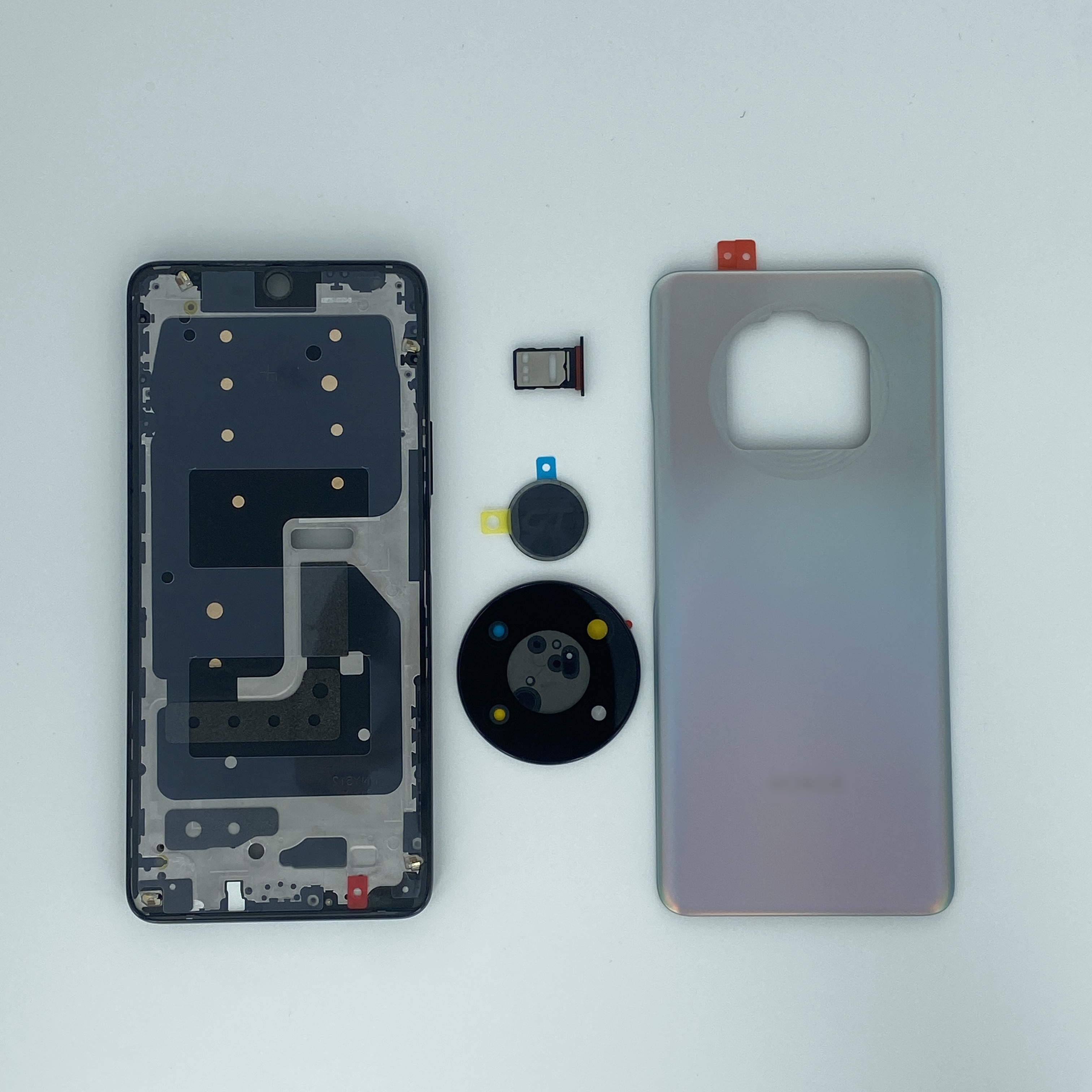 适用荣耀X40GT后盖竞速版后壳原装拆机中框屏幕框边框镜头盖卡托 - 图3