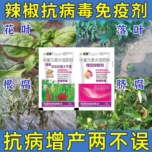 Вирус вируса чили Специальное лекарство от кудри для удобрений перца, заболевание листьев, заболевание гниля листьев, болезнь чили, заболевание чили