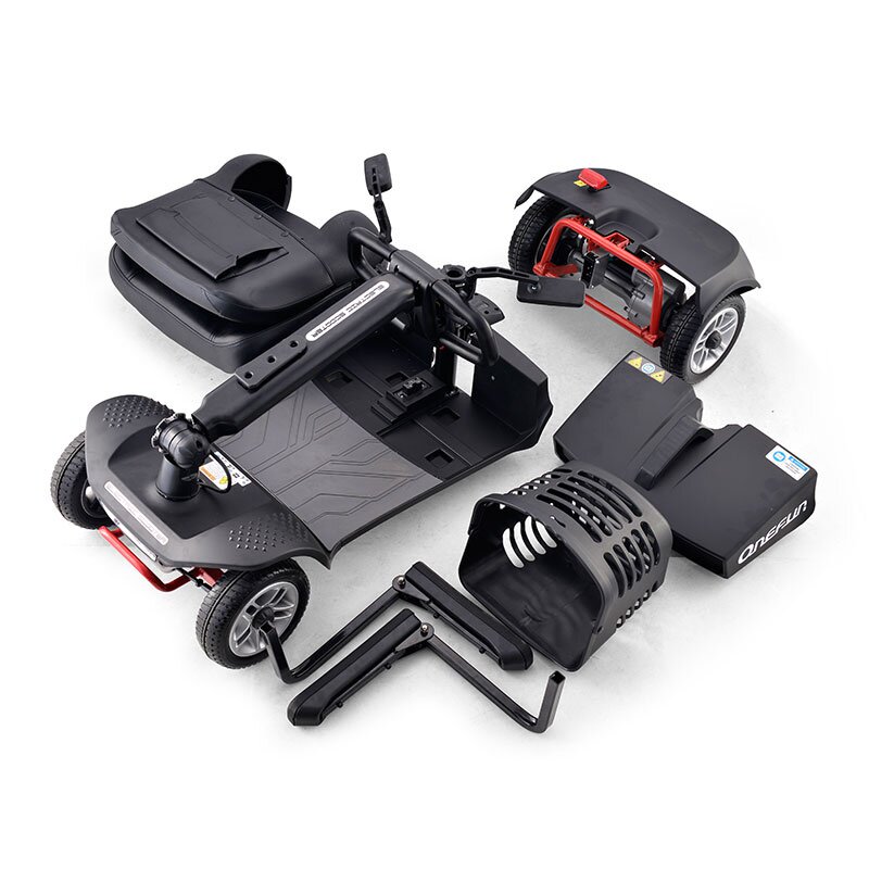 英格威老人代步车四轮电动残疾人老年接送孩子家用小巴士小电瓶车