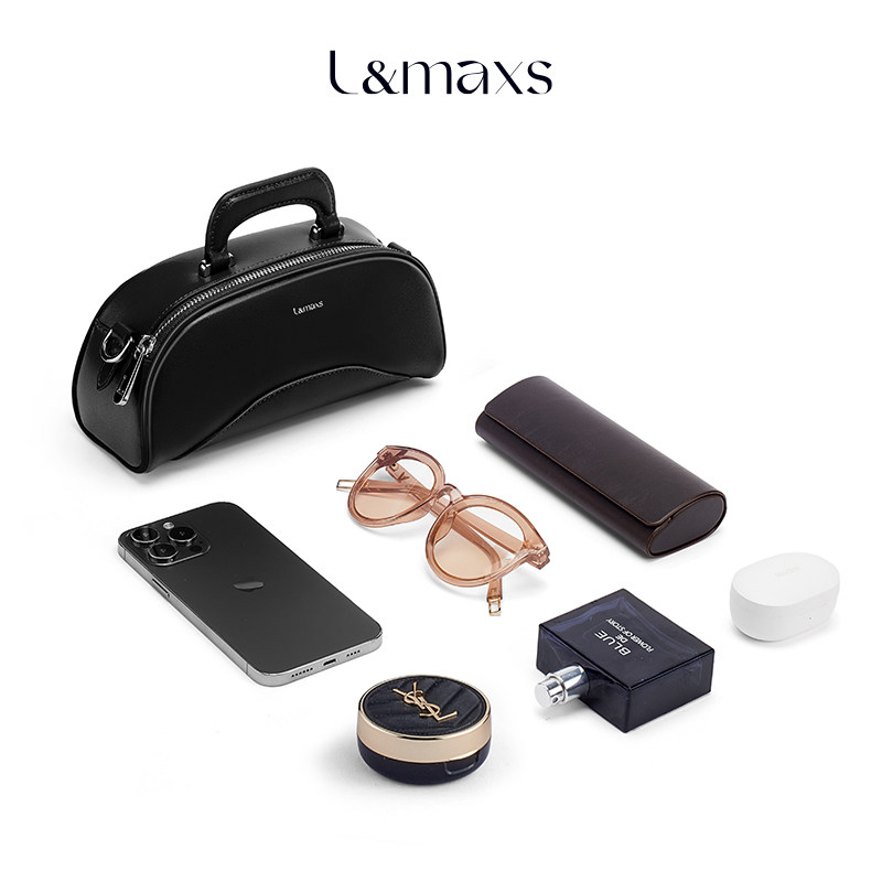 [张艺凡同款]lmaxs情侣款波士顿包 LMAXS女士包袋