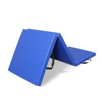 KYLIN Dance Cushion Anti-Slip Thickening Exercises Mat empty turn Gymnastics Mat PU Leather Cushion Two Folds Gymnastic Mat Taekwondo