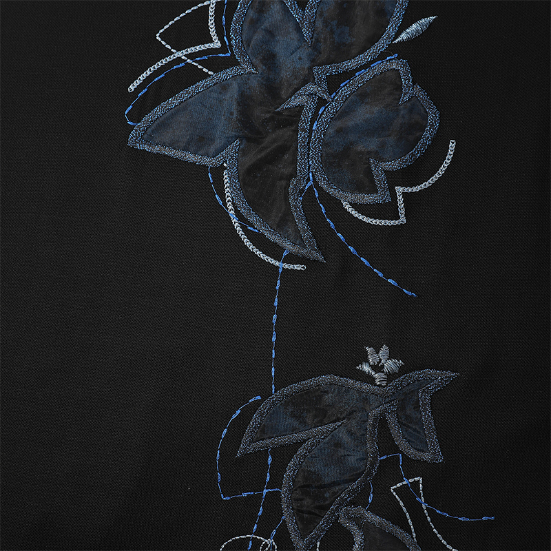 ANDREW MACKENZIE男士 夏季款休闲舒适圆领薄款印花短袖T恤上衣 - 图1