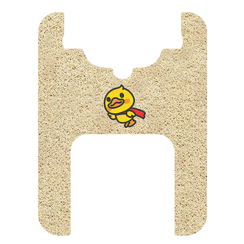 适用小刀享悦电动三轮车脚垫防水防滑耐磨丝圈脚垫卡通图案定制款 - 图3