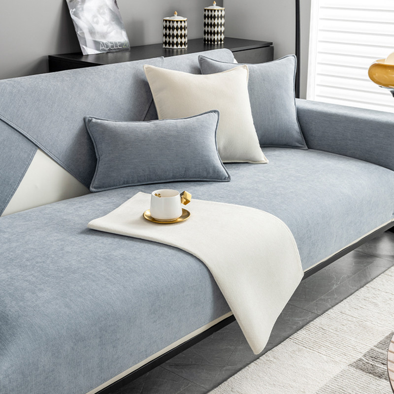 雪尼尔沙发垫四季通用北欧防滑坐垫套靠背巾盖布套罩高级感简约,淘宝优惠券,粉丝福利购,淘宝优惠卷