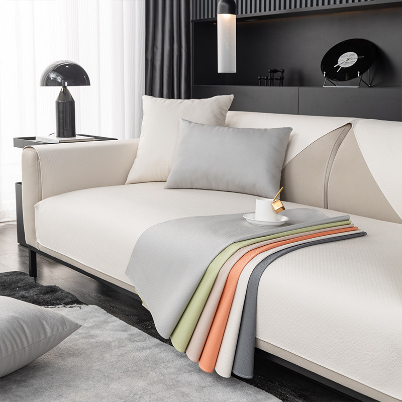 防水沙发垫子轻奢现代高级感四季通用皮科技布美式坐垫不粘毛套罩,淘宝优惠券,粉丝福利购,淘宝优惠卷