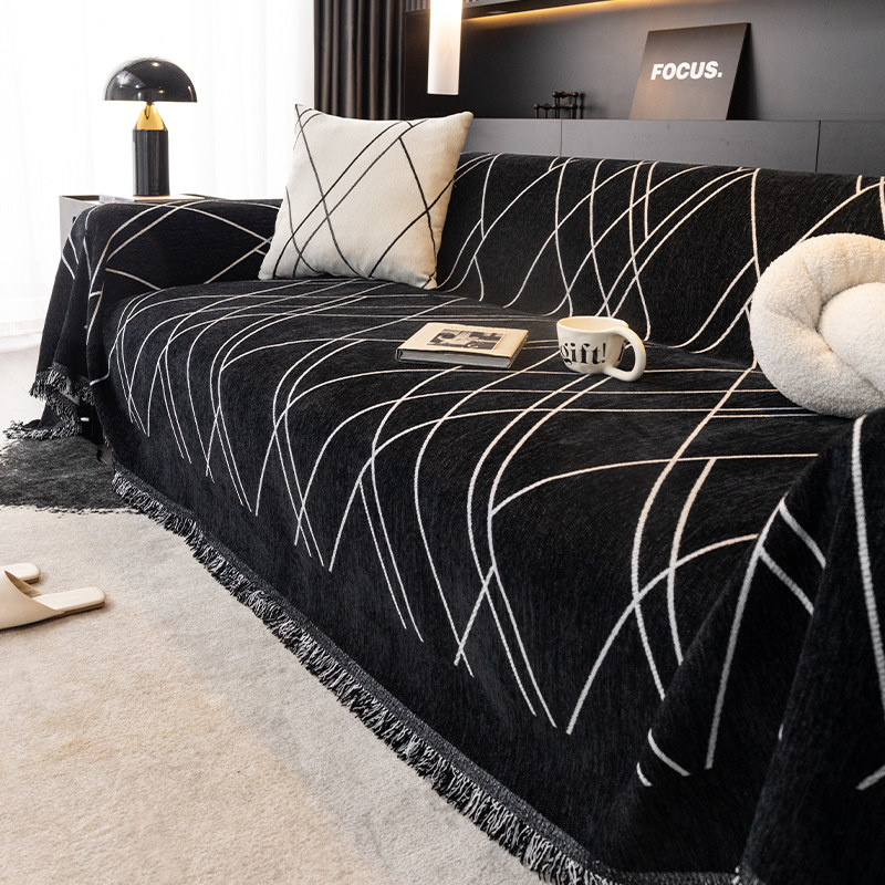 雪尼尔沙发盖布巾沙发坐垫子四季通用沙发套罩防猫抓全盖防滑座垫,淘宝优惠券,粉丝福利购,淘宝优惠卷