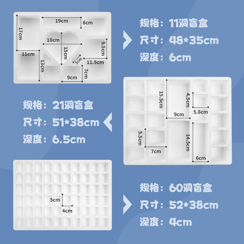 新年礼物洞洞乐抽奖盲盒送男朋友戳戳乐惊喜礼盒送女朋友DIY空盒-图2