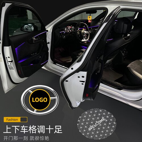 适用于奔驰新c级e级e300c260l/glbA/S级glegls车门投影迎宾灯动态 - 图2