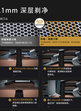 松下大师系列9系六刀头男士剃须刀往复式电动刮胡刀男友礼物L690U