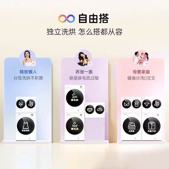 Panasonic White Moonlight Mini Double-tube Washing Machine
