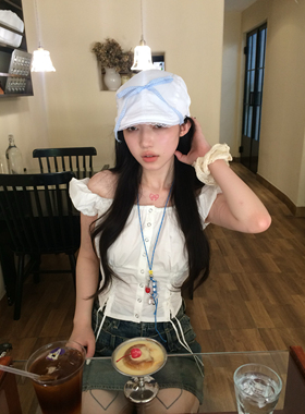 韩版ins风小众百搭串珠项链手工编织多功能情侣款包包挂饰y2k时髦