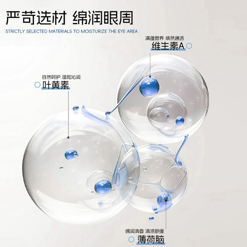 芭莎蔓护眼贴叶黄素儿童少年眼干涩成人冷敷眼贴缓解眼疲劳旗舰店 - 图1