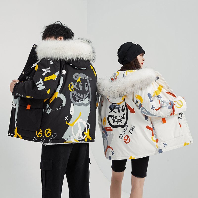 NASAUJNYA新款情侣羽绒服
