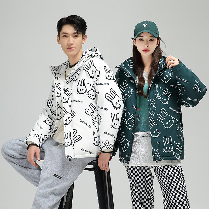 NASAUJNY新款情侣款羽绒服外套