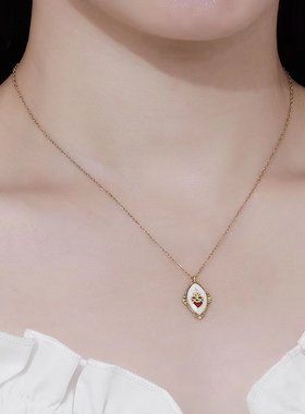 金泰亨项链同款BM小众复古