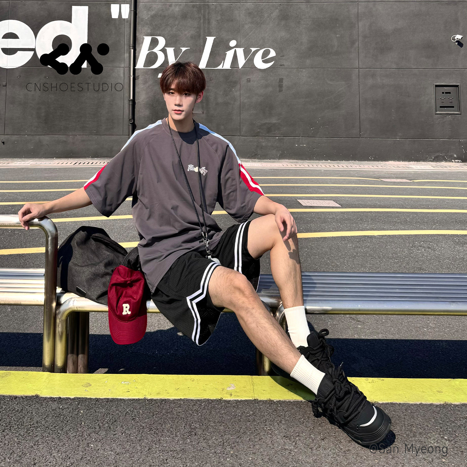 CN黑色女潮2025年新款厚底增高轻盈面包鞋休闲鞋男板鞋百搭运动鞋,淘宝优惠券,粉丝福利购,淘宝优惠卷