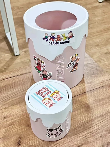 Наклейка, мусорное ведро для домашнего использования для гостиной, вместительная и большая высококачественная настольная салфетка для лица, коллекция 2023