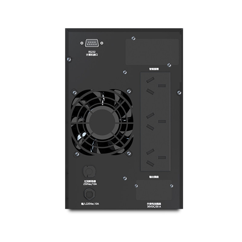 服务器电脑 C1KS 在线式UPS不间断电源1KVA800W延时9小时套餐