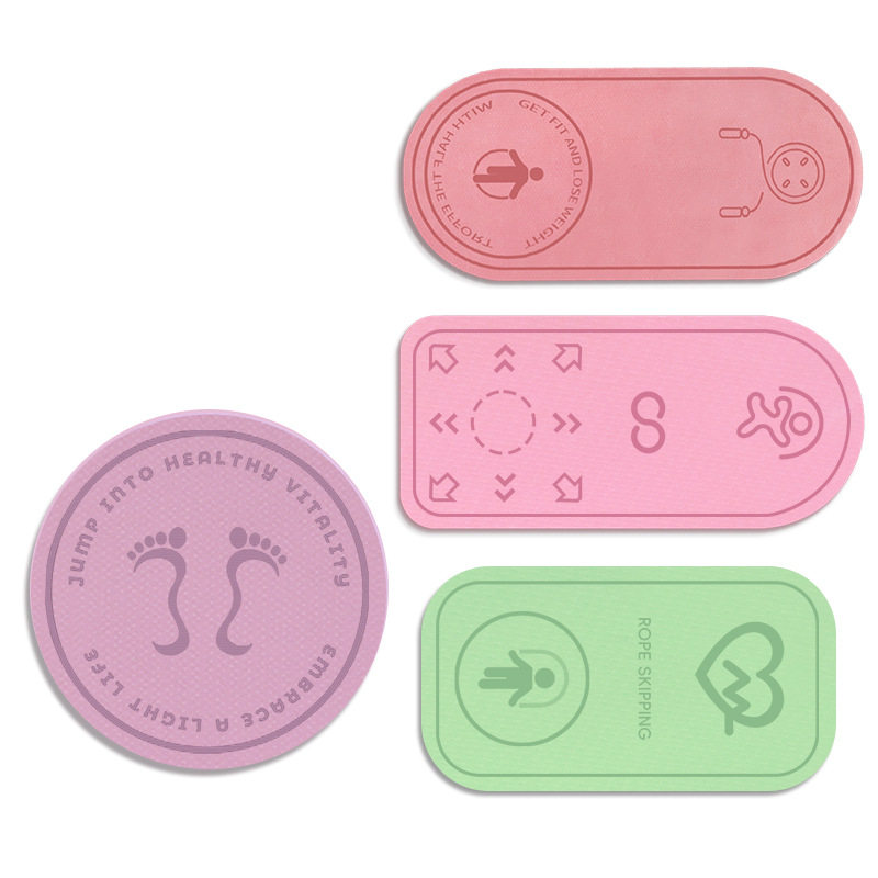 防滑跳绳垫新款男士健身学生宿舍瑜伽垫厚超大家用减震跳操支撑训,淘宝优惠券,粉丝福利购,淘宝优惠卷