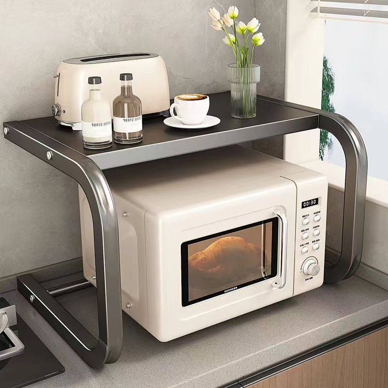 微波炉电饭锅置物架新款置物多层灶台厨房柜台面单层架子架整理收,淘宝优惠券,粉丝福利购,淘宝优惠卷