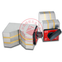Magnetic V-type block magnetic triangular bench V-type magnet magnetic magnetic V-type frame magnetic seat 50B80B125BKMV-50)