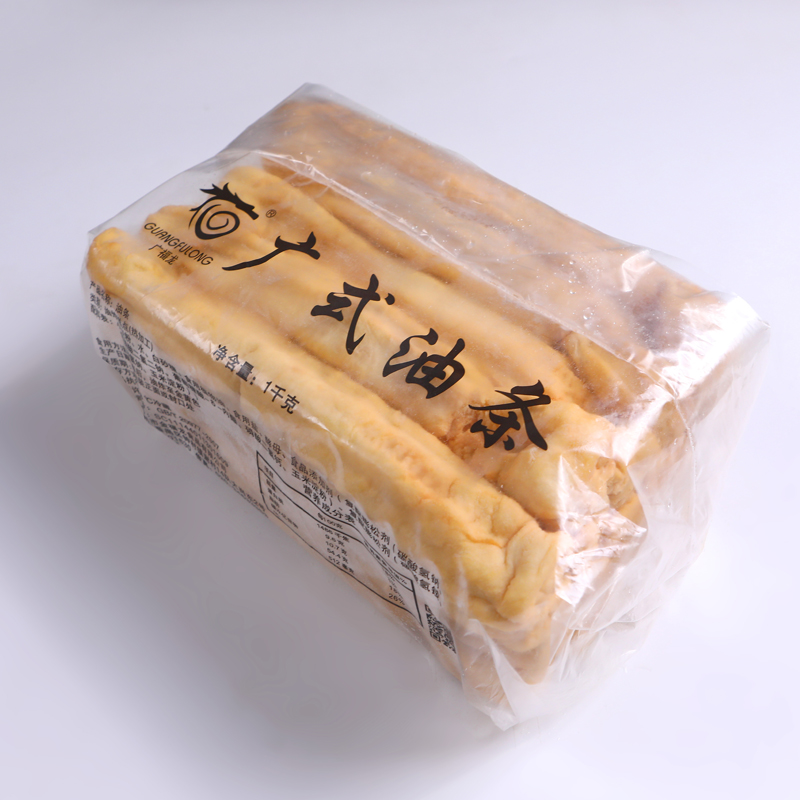 广式油条早餐半成品点心家用早饭速食商用速冻油炸面点1000克10条 - 图0