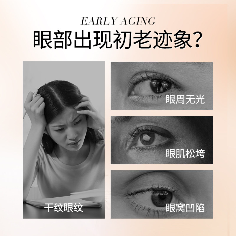 cons控师抗皱精华淡化细纹黑女眼霜 CONS控师眼霜