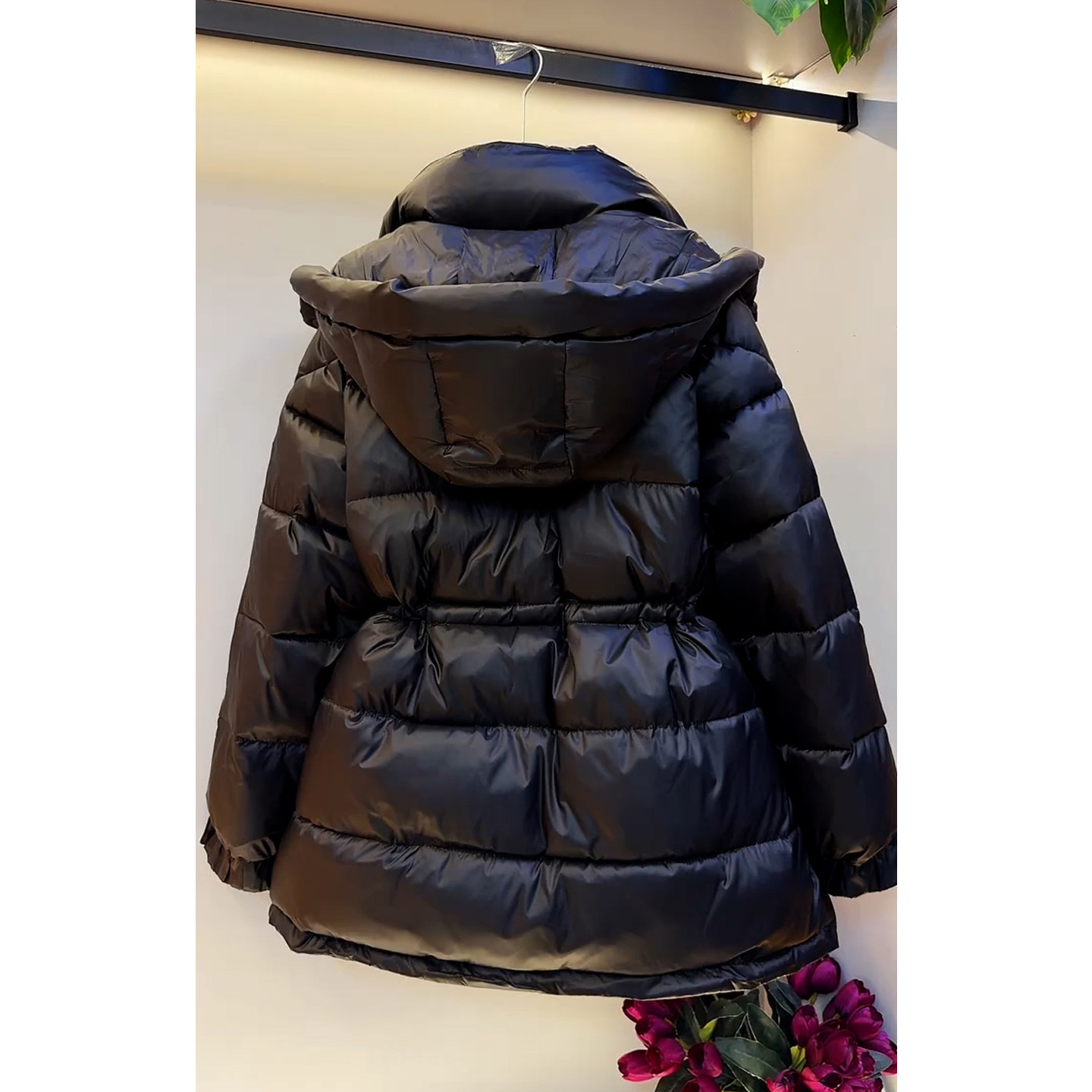 胖妹妹2025冬季连帽加厚保暖棉服外套遮肉中长款宽松棉袄减龄纯色,淘宝优惠券,粉丝福利购,淘宝优惠卷