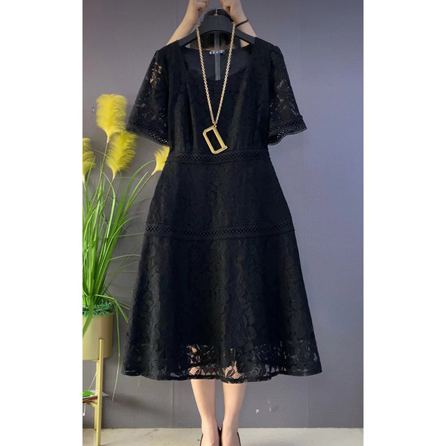 Thin loose large size dress for women