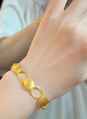 【环环相扣】vintage拼接椭圆形