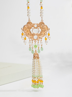 【春未眠】汉服长璎珞背云流苏