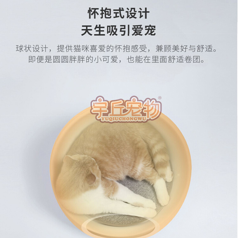 智能加热恒温冷暖猫窝冬季保暖四季通用加热空调狗窝猫屋垫子夏季-图0