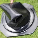 Резиновый дорожный конус 70 см. Рефлексивный дорожный барьер конус мороженое конусное пирсовое строительство пирса Столки колонка Безопасный конус дорожный конус Конус