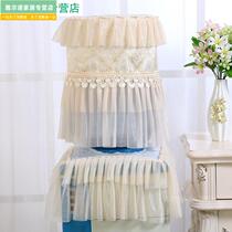 Embroidered lace water dispenser hood Water dispenser bucket Two sets of Farmland Water Dispenser Hood 